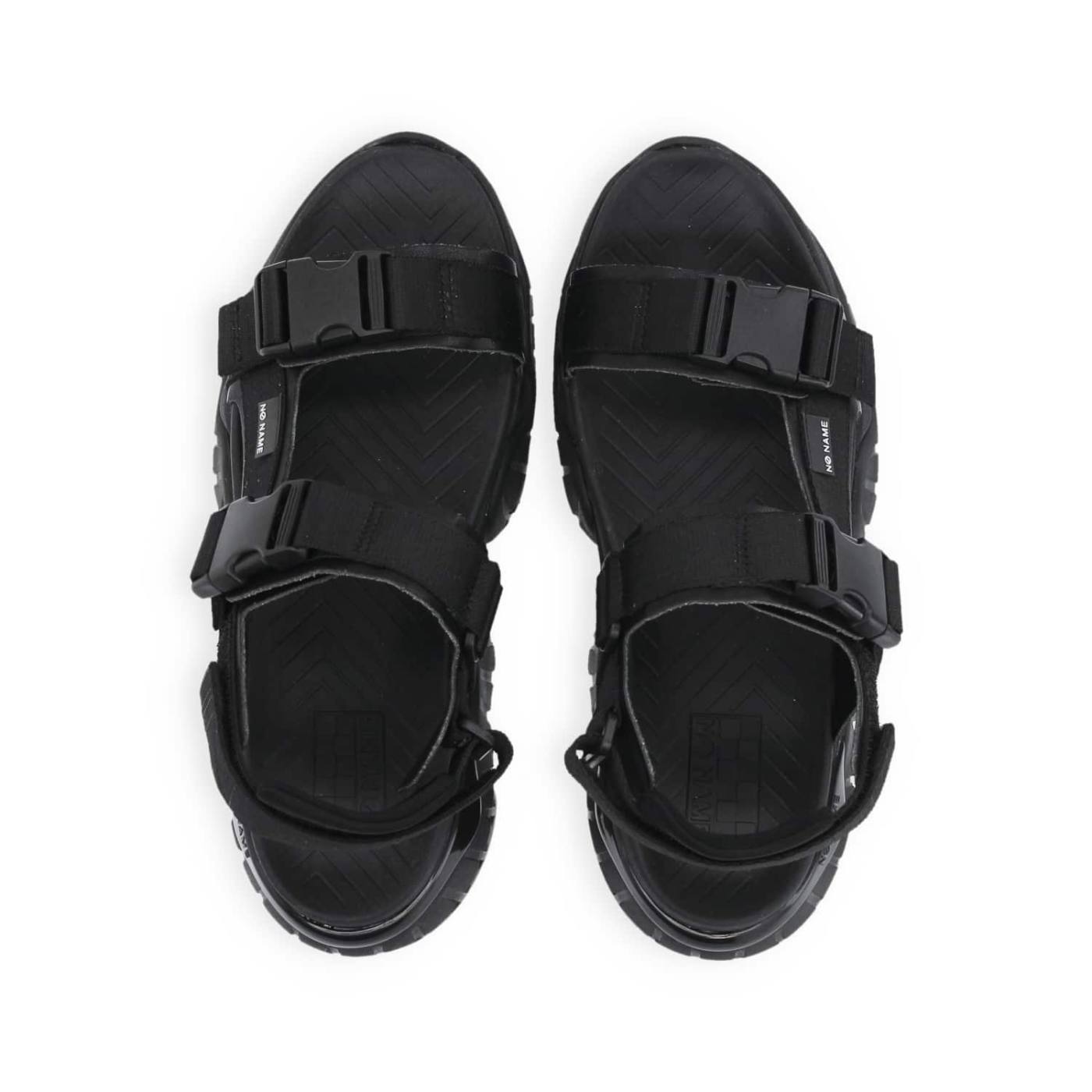 KRAZEE SANDALE W - NAPPA/NYLON STR - BLACK/BLACK